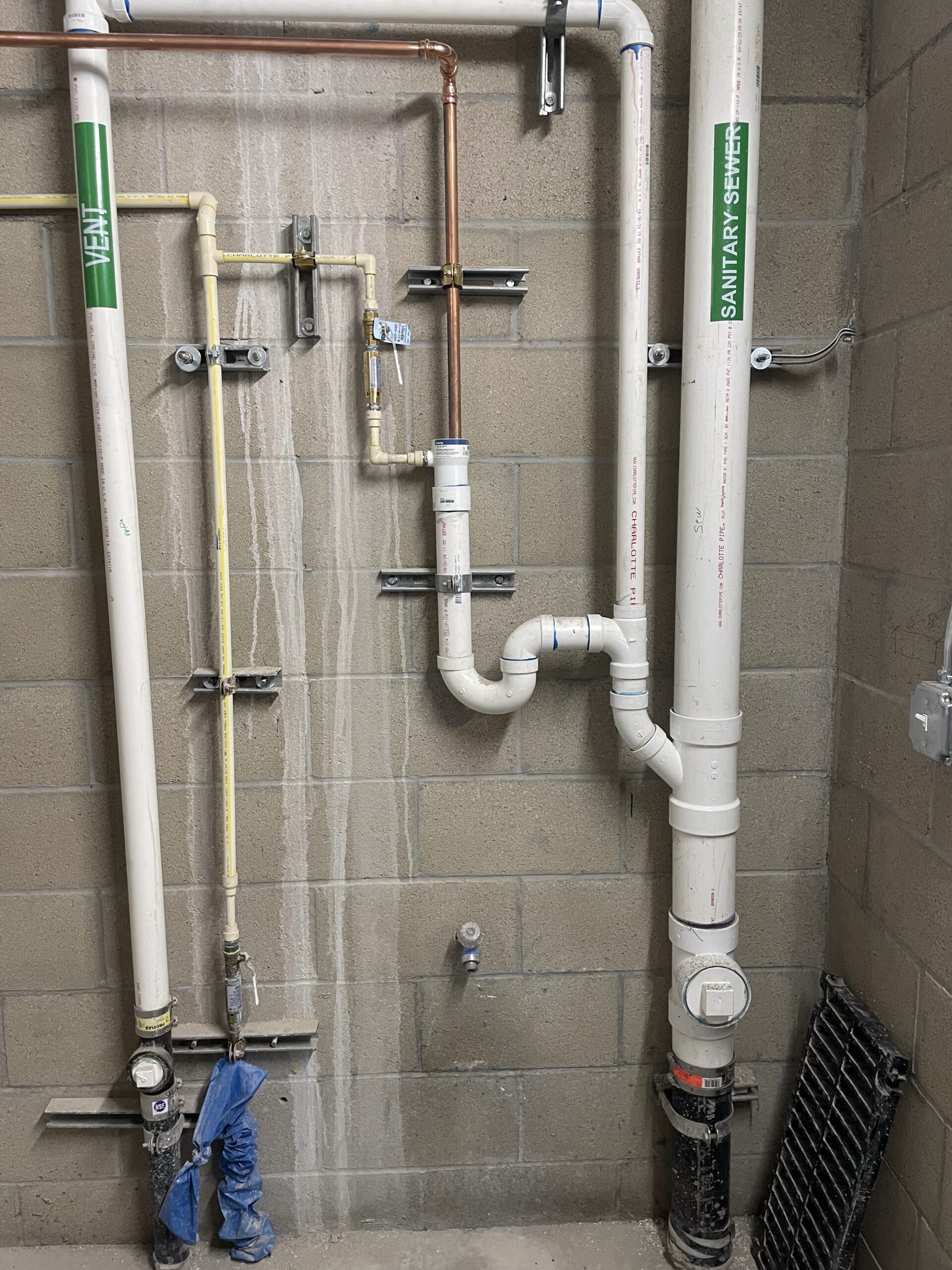 Plumbing project recovery